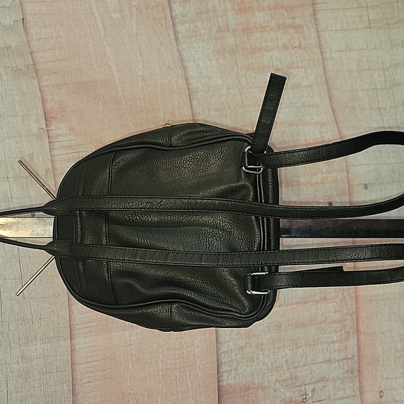 Black Mini Backpack - Picture 3 of 8